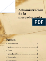 Administración de La Mercadotecnia