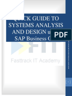 Quick Guide to Analyzing and Designing Systems with SAP Business One
