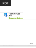 TeamViewer API Documentation