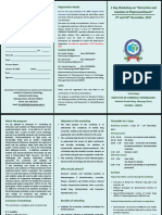 2 Day Workshop On Extraction and Isolation of Phytoconstituents