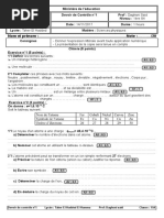 devoir de controle n°1  1ereS2017