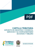 Cartilla Tributaria Impuesto de Industria y Comercio 2016 PDF