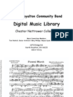 Digital Music Library: North Royalton Community Band