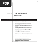 CNC Machines and Automation: Chapter Objectives