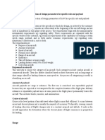 Selecting UAV Design Parameters