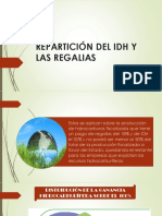 Repartision Del Idh y Las Regalias