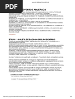 Análise de Eventos Adversos - Formulários Google Final