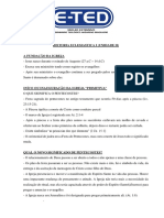 História Eclesiástica I - Unidade II - Pentecostes