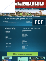 Identificación de Los Contaminantes Asociados A Los Materiales y Equipos - Tello y Condori