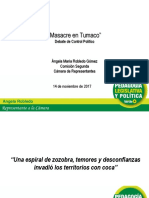 Presentación debate de control político por masacre en Tumaco- 14 de noviembre 2017 