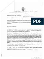 Pedido de informes por el servicio de emergencia de la comuna 8