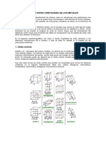 Estructuras Cristalinas de Los Metales