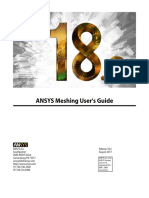 ANSYS Meshing Users Guide