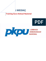 Kliping Media - Training Guru Kolosal Nasional