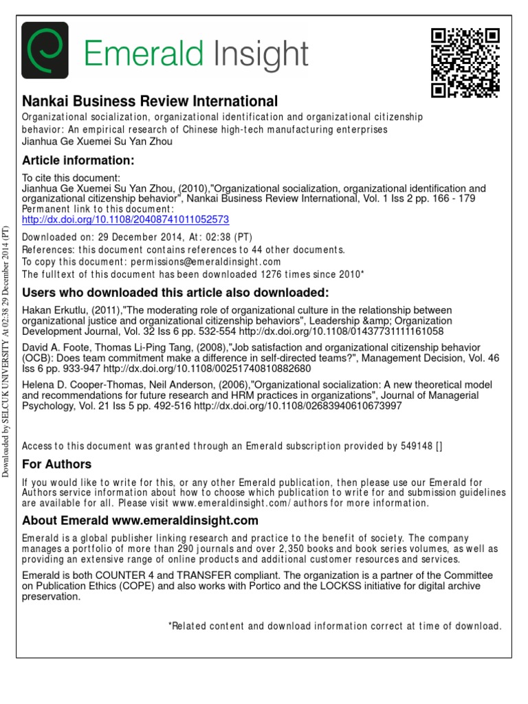 Cycle of socialization essay image