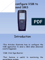 11 - How To Configure VSM To Send Sms