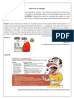 Proposta Redação vs ENEM