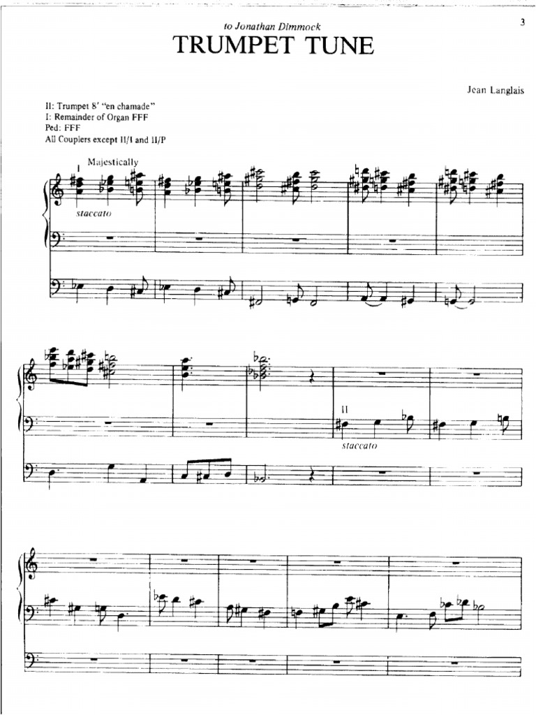 Langlais / Works for Trumpet and Organ クラシック Langlais / Works