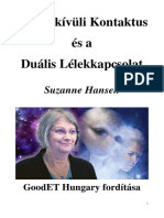 Suzanne Hansen - Földönkívüli Kontaktus és a Duális Lélekkapcsolat