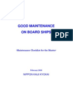 NK Good Maintenance on Board Ships e