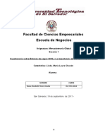 Balanza de Pagos 2016 y La Importancia de Los TLC en El Salvador