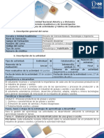 Guía de Actividades y Rúbrica de Evaluación - Tarea 4 - Elaborar Propuesta de Industrialización de Una Grasa o Aceite