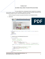 Pratikum Pemrograman Visual 10 Pengolahan Data Ubah Hapus PDF