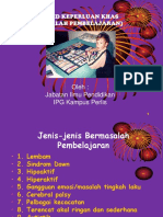 Jenis2 - MASALAH PEMBELAJARAN