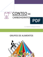 Taller de nutricion - CONTEO DE CARBOHIDRATOS.ppt