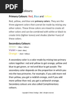 Learn Colours