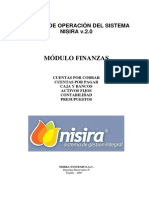 Manual Módulo Finanzas - Nisira v.2