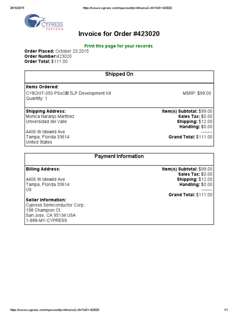 Https Secure Myaccount PrintInvoice2 PDF Government