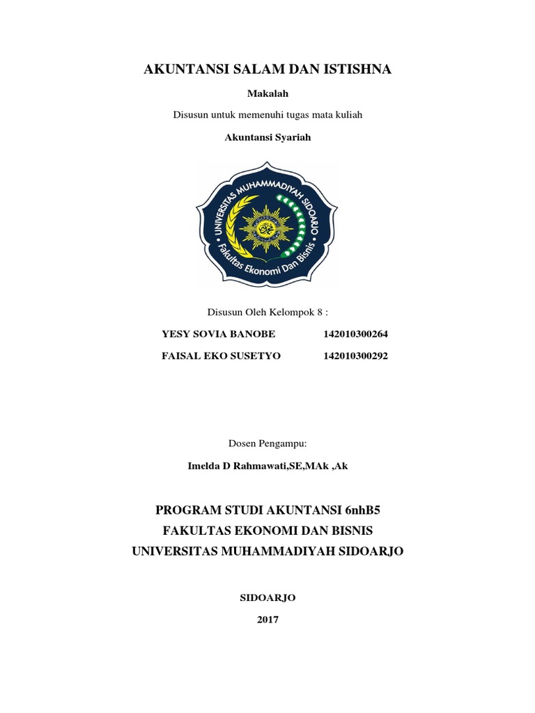 Akad Salam Dan Istishna