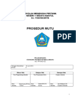 SOP Proses Pembelajaran SMPN Sedayu Yogyakarta