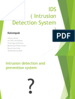 IDS (Intrusion Detection System) : Kelompok