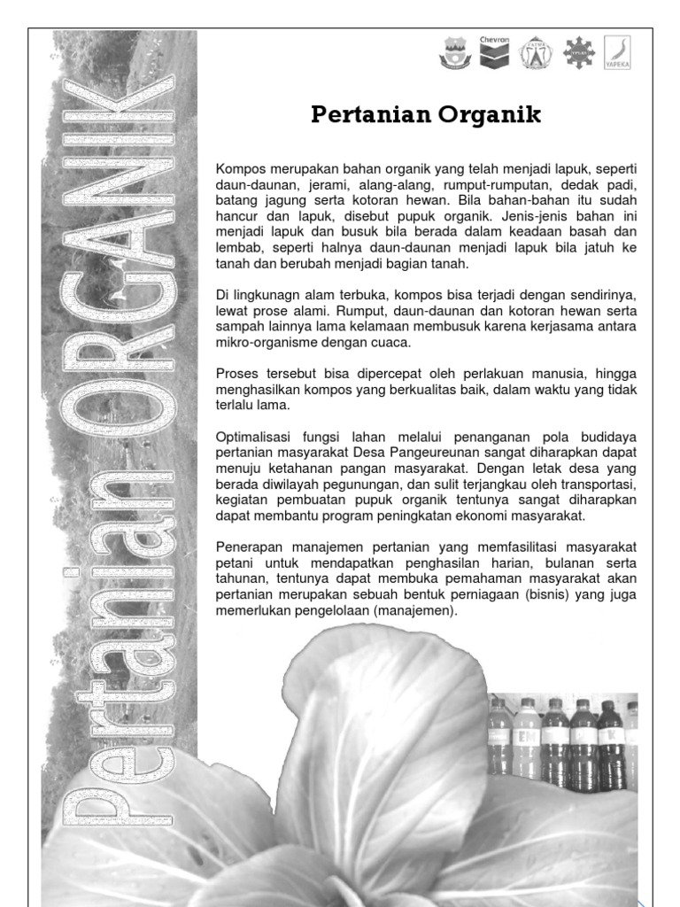 Leaflet Pertanian Organik
