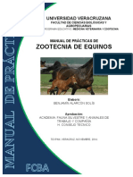 Manual de Practicas de Zootecnia de Equinos