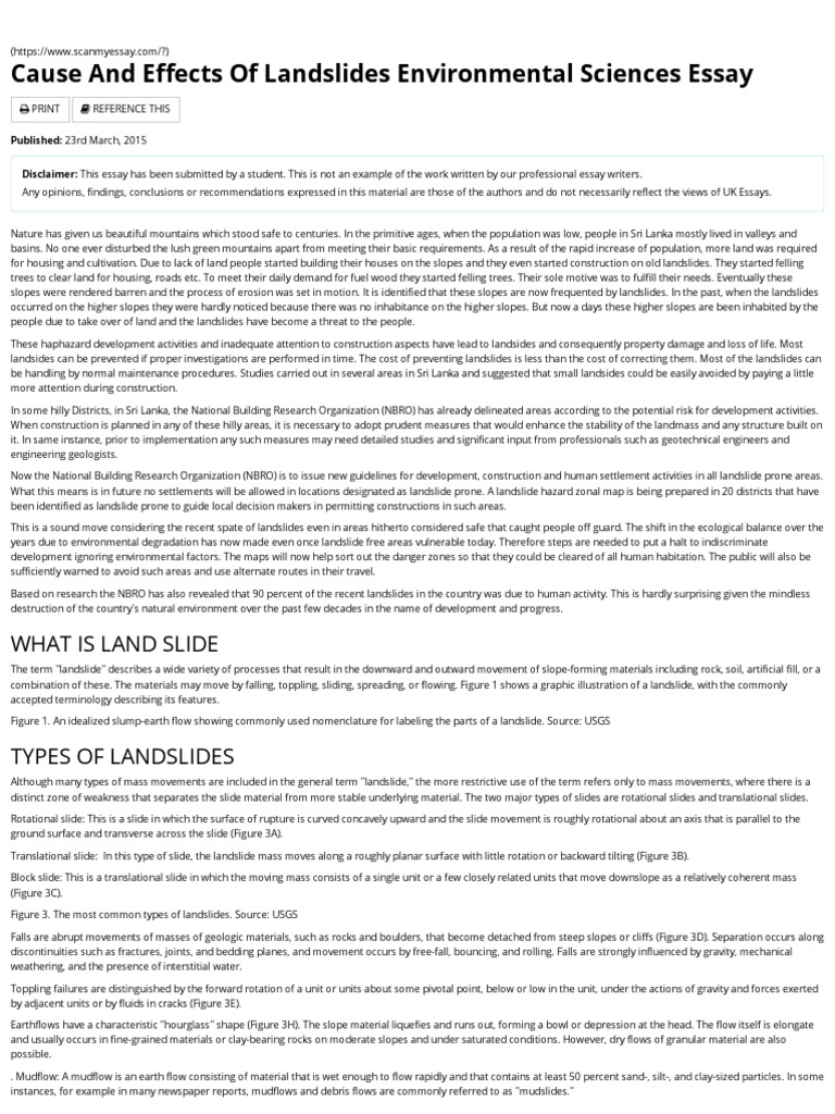 Landslide essay conclusion image