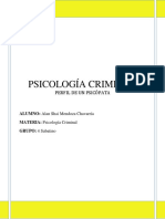 Psicología Criminal (Ensayo)