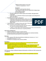 Muse 353 Field Teaching 2 Lesson Plan