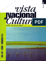 Libros - Revista Nacional de Cultura