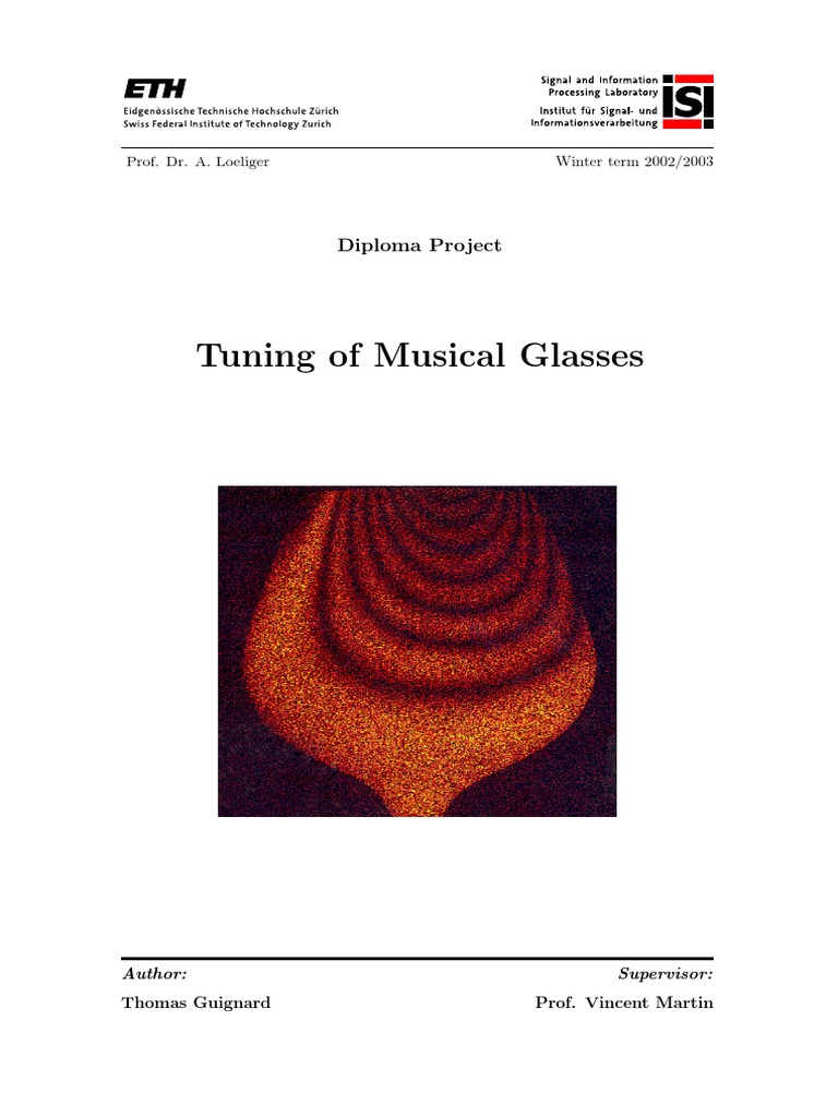 Glass Harp Project PDF PDF Normal Mode Bending