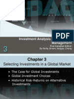 Chapter 3 Selecting Investments in a Global Market