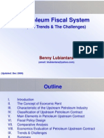 Petroleum Fiscal System, The Trends and The Challenges