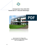 Rencana Strategis Bisnis Tahun 2015-2019 Rumah Sakit Dr. H. Marzoeki Mahdi Bogor