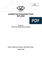 Buku 4 Panduan Pengisian Instrumen Akreditasi Program Diploma