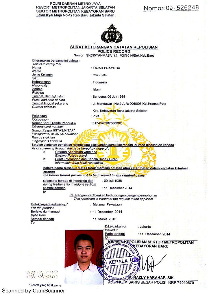 Scanned Document Using CamScanner | PDF