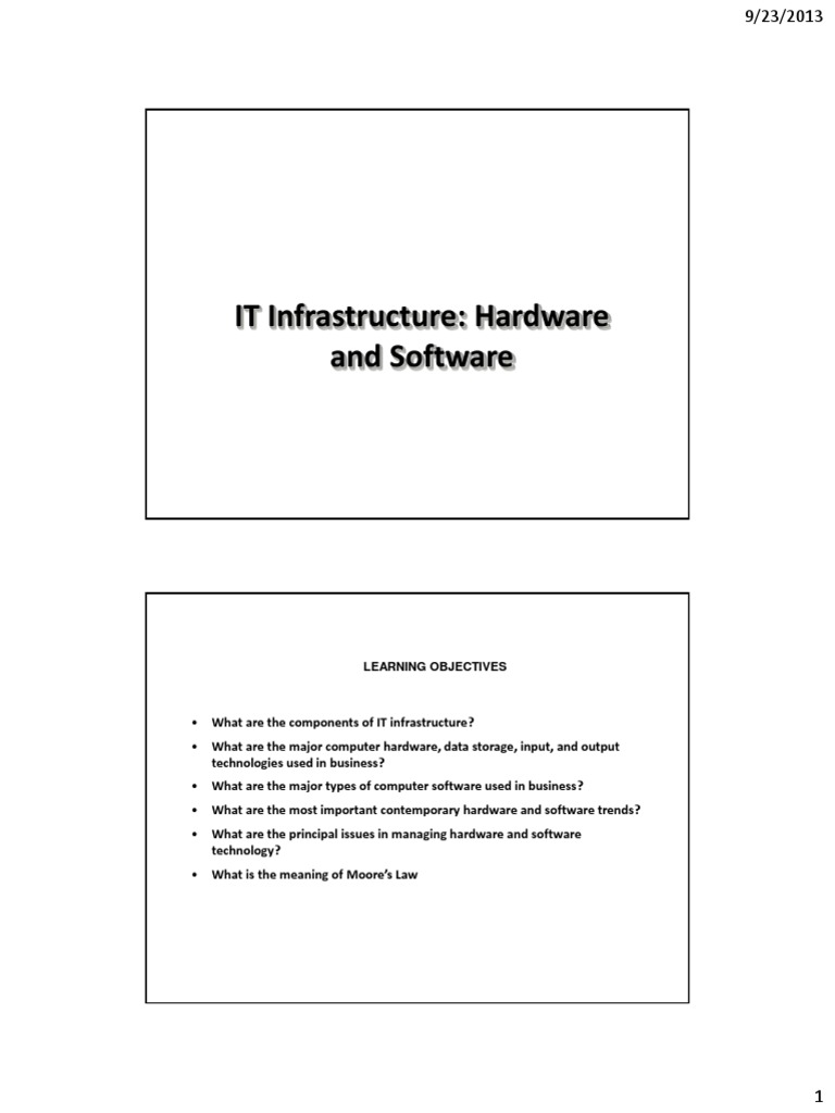 Business IT Infrastructure Guide | PDF | Cloud Computing | Computer ...