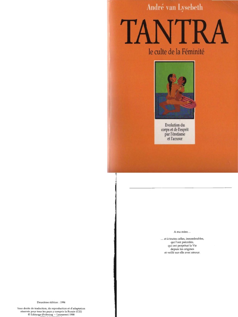 Andre Van Lysebeth Tantra Pdf Tantrisme Shiva