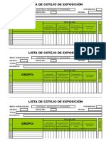 Lista de Cotejo - Exposición - Grupal - 1